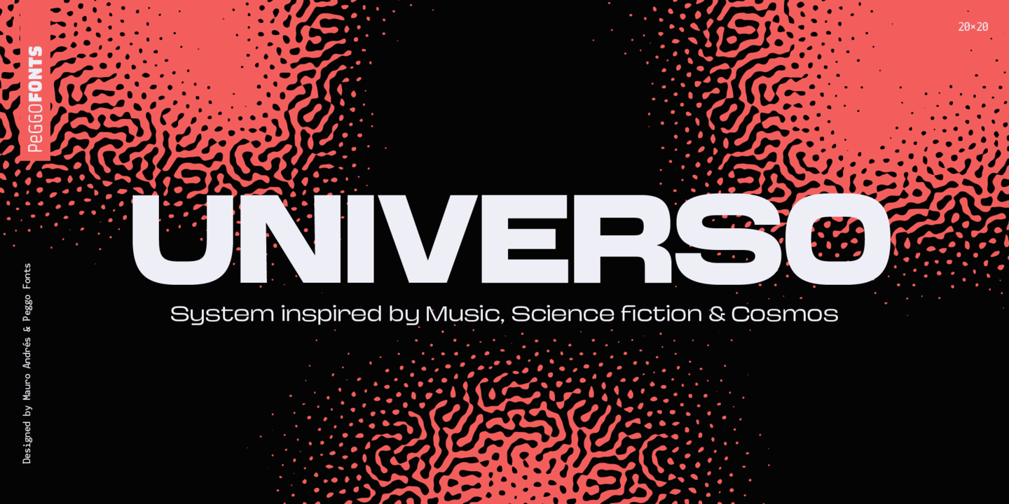 Universo Font preview